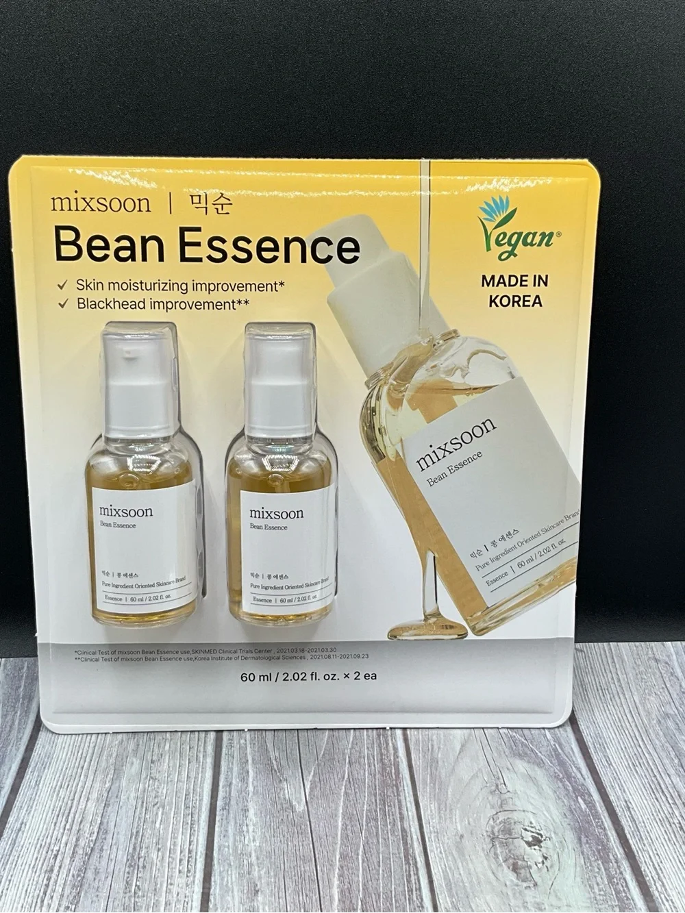 Mixsoon bean essence double pack sealed